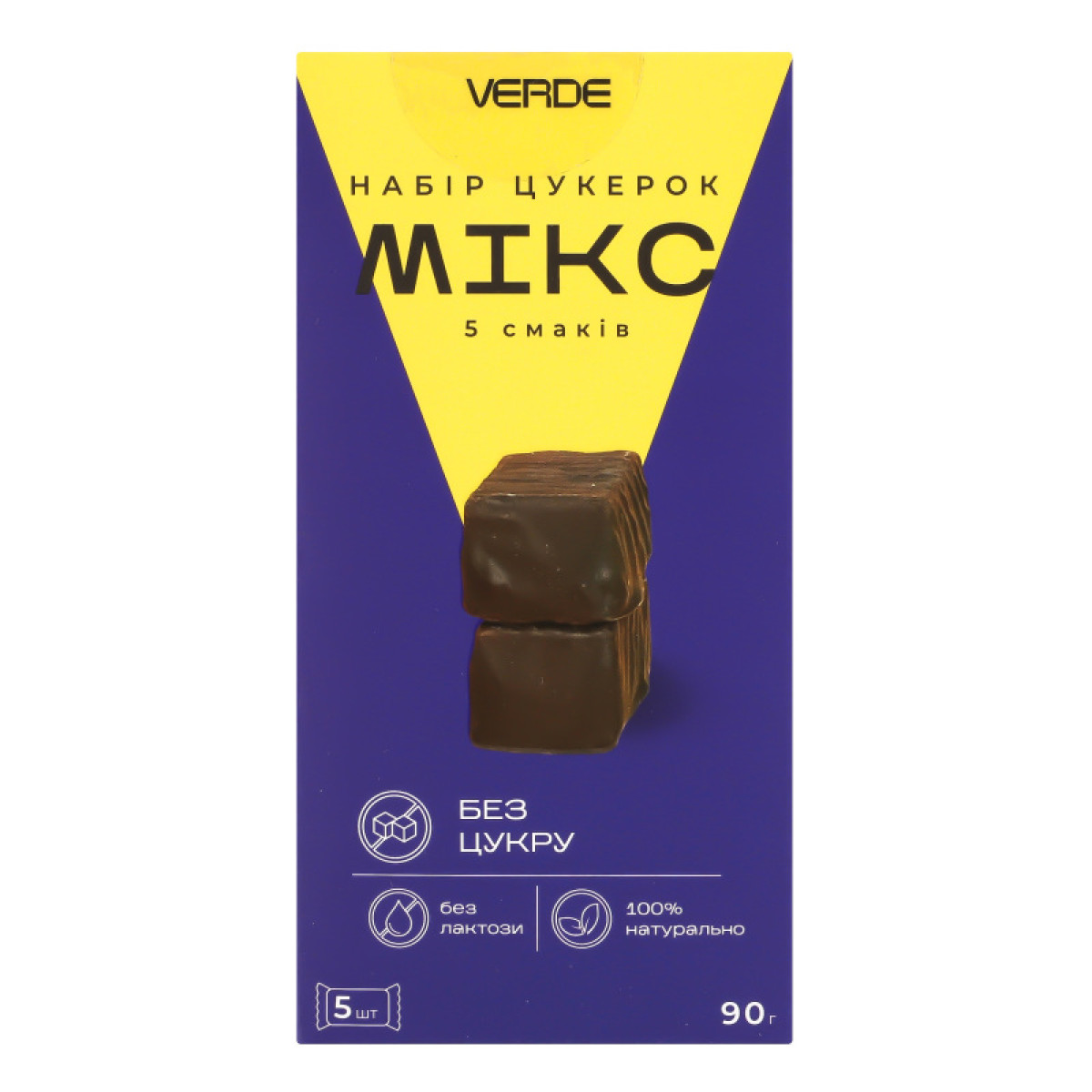 Цукерки "Verde" мікс, 90г, Україна