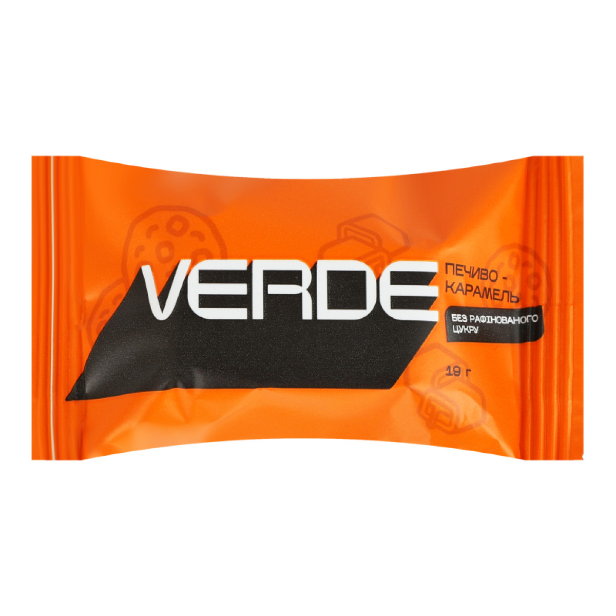 Цукерки "Verde" Печиво-Карамель, 19г, Україна