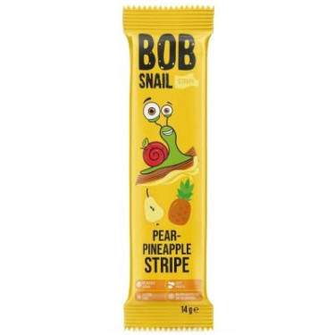 Цукерки "Bob Snail" Груша-Ананас, 14г, Україна