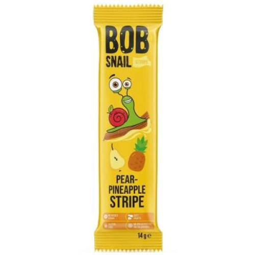 Цукерки "Bob Snail" Груша-Ананас, 14г