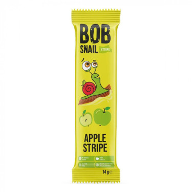 Цукерки "Bob Snail" Яблуко, 14г, Україна