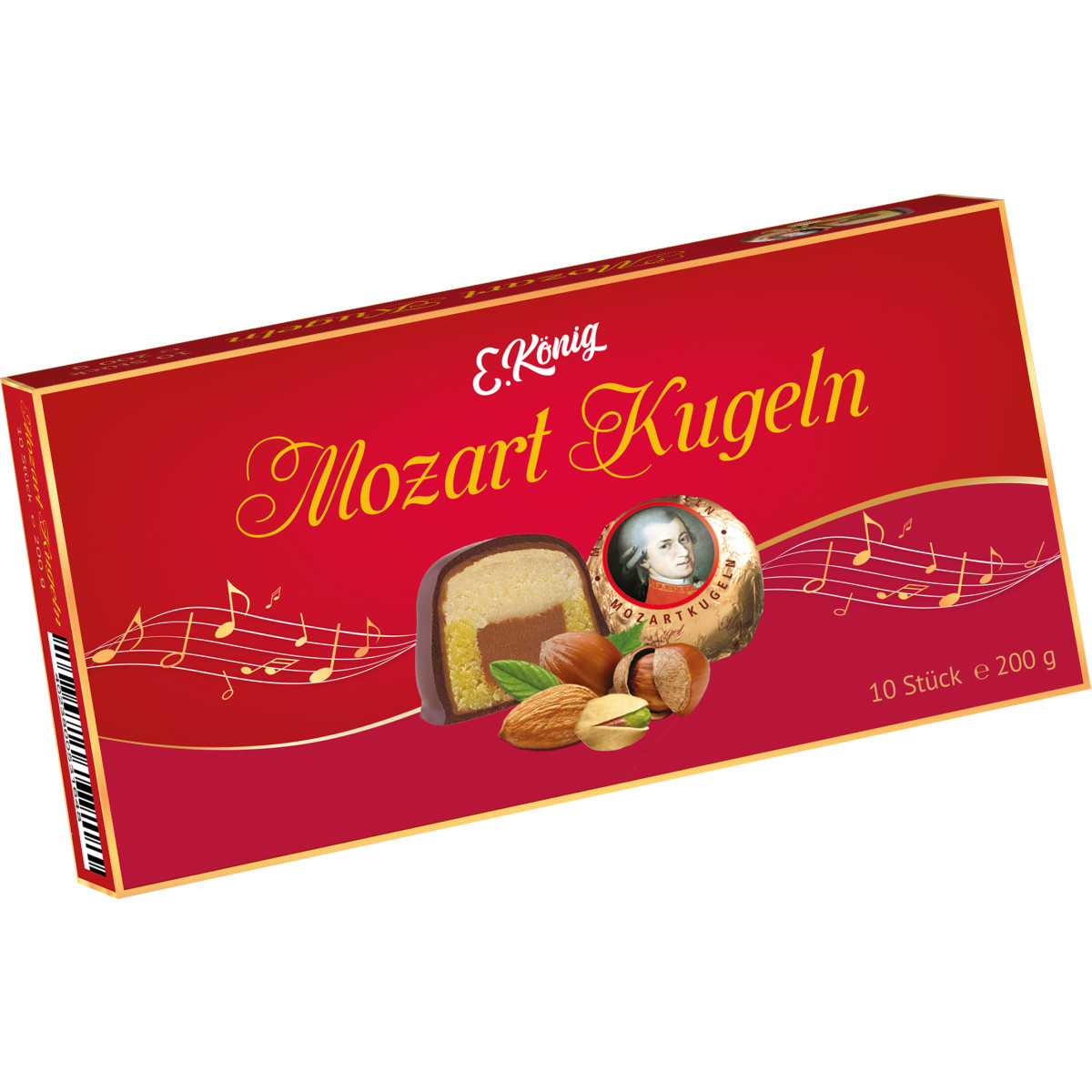 Цукерки "E.Konig" " “Mozartkugeln”, 200г, Німеччина