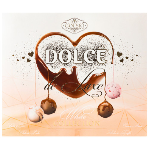 Цукерки "Golski" Dolce de Luxe white, 320г