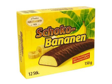 Цукерки "Hauswirth" Schokobananen, 150г, Австрія