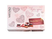 Цукерки "Mieszko" AMORETTA, 276г, Польща