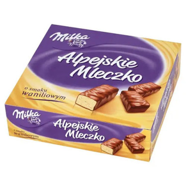 Цукерки "Milka" Waniliowym, 330г, Німеччина