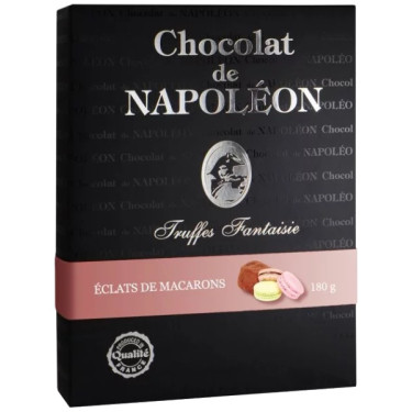 Цукерки "Napoleon" трюфель зі шматочками печива "Макарон", 180г, Франція