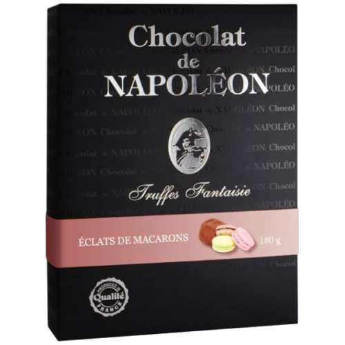 Цукерки "Napoleon" трюфель зі шматочками печива "Макарон", 180г
