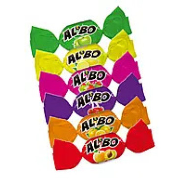 Цукерки "Bayan Sulu" карамель Албо Fruits, 100г, Казахстан