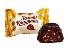 Цукерки "Chocoboom" Золоті каштани з кунжутом, 100г