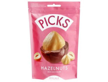 Драже "Picks" лісовий горіх в молоч. шоколаді, 90г, Литва