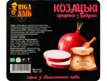 Сухарики "Riga Хліб" Козацькі з цибулею, 100г