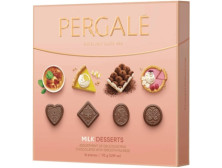 Цукерки "Pergale" десерти з молочним шоколадом, 113г