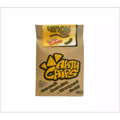 Чіпси "АнтіChips" бекон ,100 г