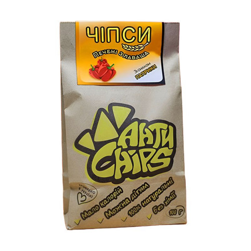 Чіпси "АнтіChips" паприка , 100 г