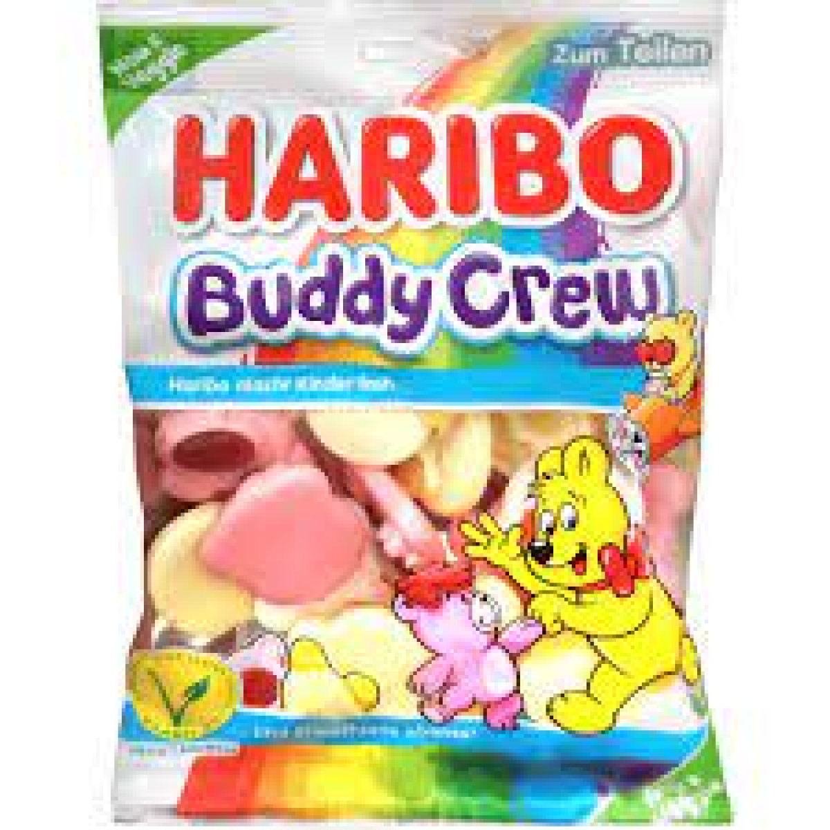 Жув. Цукерки. "Haribo" Buddy Crew, 160г, Німеччина