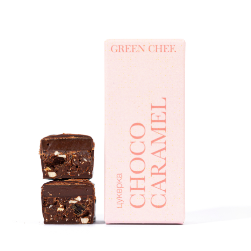 Цукерка "Green Chef" choco caramel , 30 г