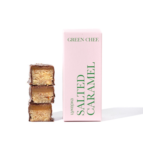 Цукерка "Green Chef" salted caramel , 30 г
