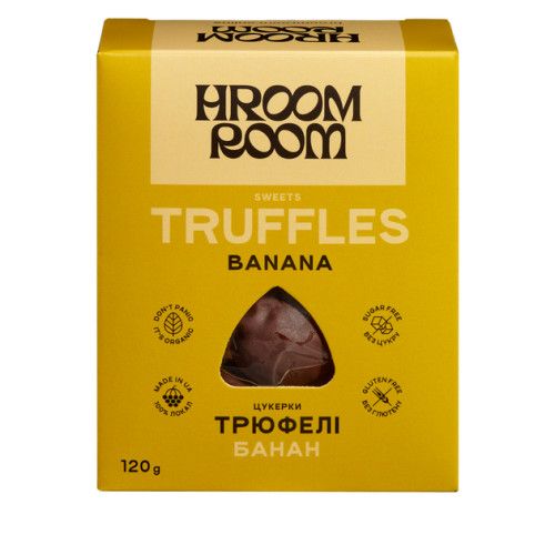 Цукерки "Hroom Room" банан , 120 г