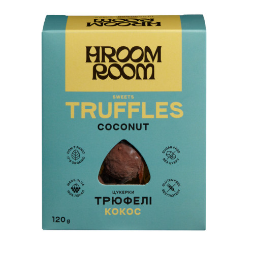 Цукерки "Hroom Room" кокос та курага , 120 г