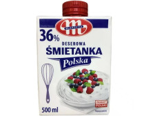 Вершки "Mlekovita" 36%, 0.5л, Україна
