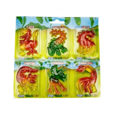 Жув. цукерки "Vidal", Jelly Dino, 66 г, Іспанія