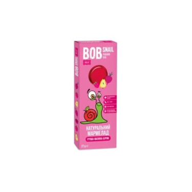 Мармелад "Bob Snail" Груша-Малина, 27г, Україна